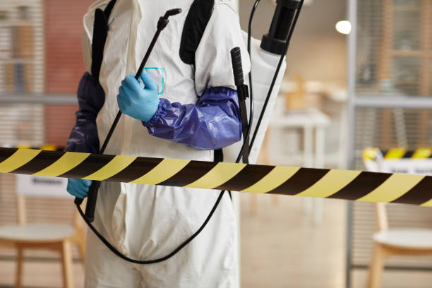 Professional Biohazard technician working in Saint Libory, IL